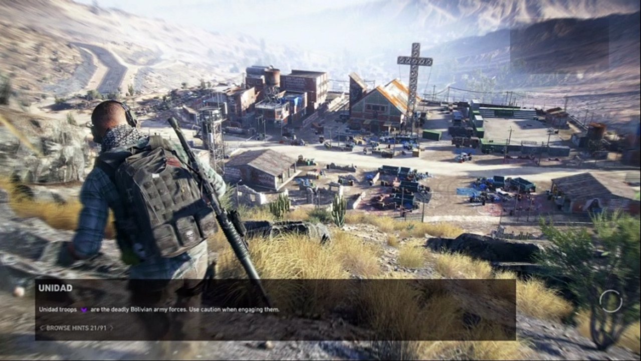 Ghost Recon game play on the ps4 open ops1 solo