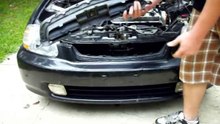 How to Remove Headlight Assembly Honda Civic