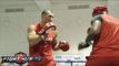 Wladimir Klitschko vs. Bryant Jennings full video- Klitschko complete media workout