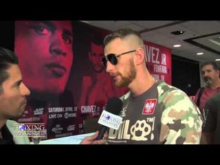 Andrezj Fonfara "I look at his eyes, I dont see nothing. Hes tired & unsure"