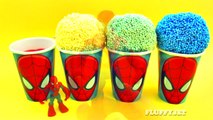 Spiderman Surprise Slime Cups & Toys _ The Green Goblin Sonic Super Mario B