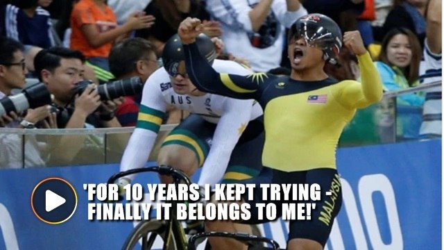 Azizul wins Malaysia's first gold at Cycling World Championship