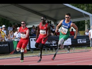 Athletics - men's 200m T43 final - 2013 IPC Athletics WorldChampionships, Lyon