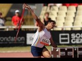 Athletics - men's javelin throw F46 final - 2013 IPC Athletics WorldChampionships, Lyon (extract)