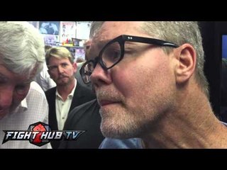 Freddie Roach "I think mayweather will try to KO us early. Pacquiao speed will overwhelm him"