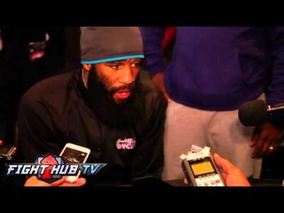 Lamont Peterson "Danny Garcia knows he never fought anyone like me"