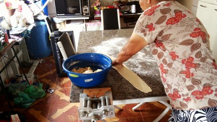 Macarrão caseiro da tia Rosa