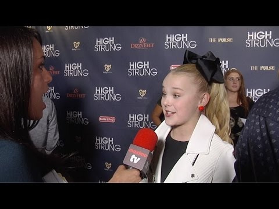 JoJo Siwa Interview "High Strung" Premiere #DanceMoms