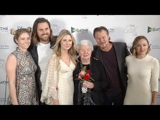 Greg Evigan and Family "Only God Can" World Premiere Red Carpet