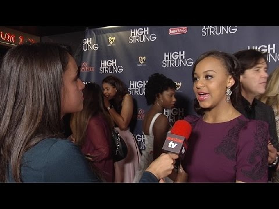 Nia Sioux Frazier Interview "High Strung" Premiere #DanceMoms