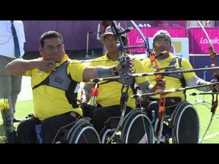 Archery - Turkey v Malaysia - Men's Team Recurve - Round of 16 - London 2012 Paralympic Games
