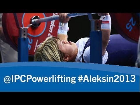 Powerlifting - women's -55, -61kg - 2013 IPC Powerlifting European Open Championships Aleksin