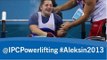 Powerlifting - women's -50kg - 2013 IPC Powerlifting European Open Championships Aleksin