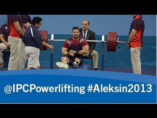 Powerlifting- men's -80kg - 2013 IPC Powerlifting European Open Championships Aleksin