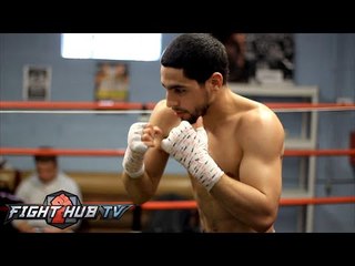Danny Garcia vs. Lamont Peterson Full Video-Garcia COMPLETE workout video