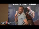 Conor McGregor says his Jose Aldo fight gets same PPV buys as Mayweather Pacquiao-UFC 189 world tour