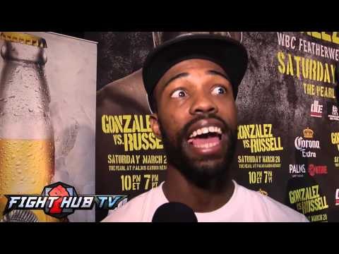 Gary Russell Jr If Gonzalez is looking for that left hook, i'm going right to him