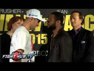 Sergey Kovalev vs. Jean Pascal Full Video Heated Push during face off