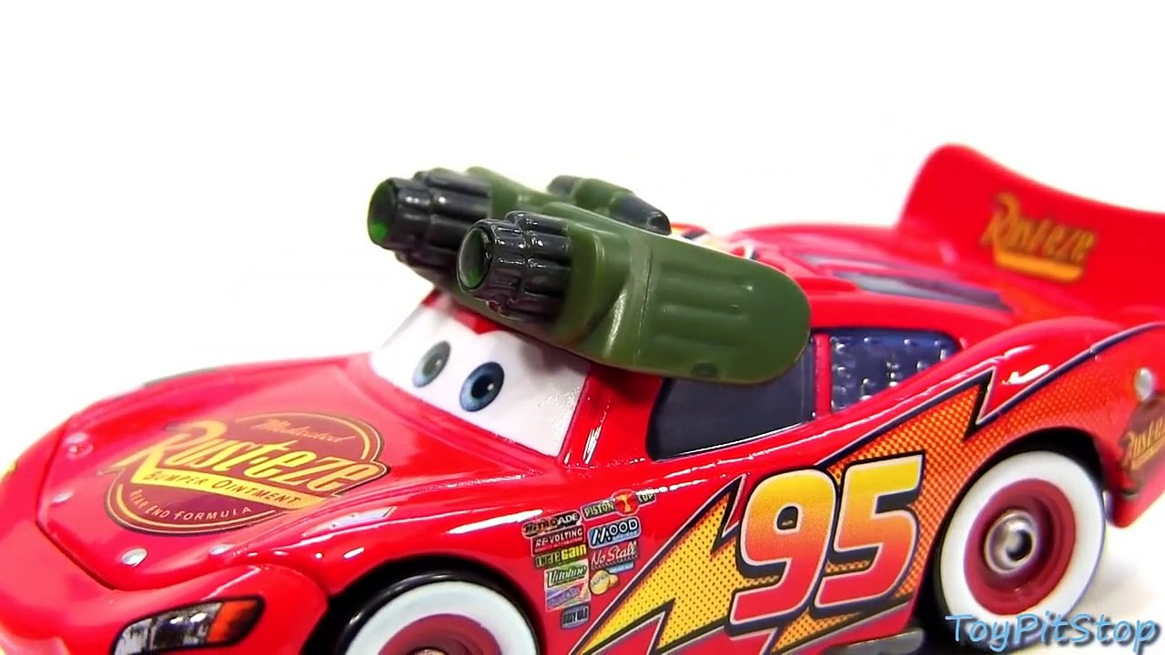 Disney Cars Night Vision Lightning McQueen with IRGoggles Video