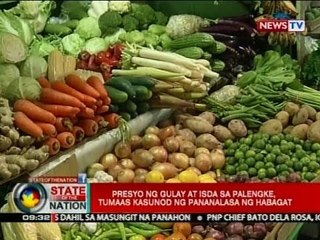 SONA: Presyo ng gulay at isda sa palengke, tumaas kasunod ng pananalasa ng habagat
