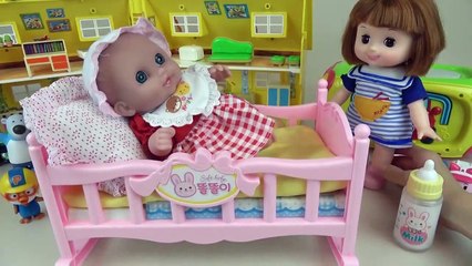 Baby Doll poops diaper change & baby sitter play toy-677Nlv1538c
