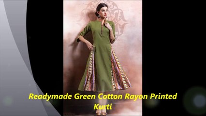 cotton kurtis online by nikvik.com