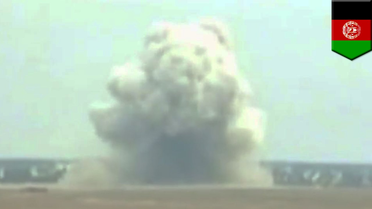 U.S. drops Mother of All Bombs on ISIS in Afghanistan