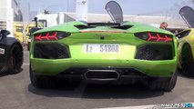 Lamborghini Aventador Starts and Take-Offs