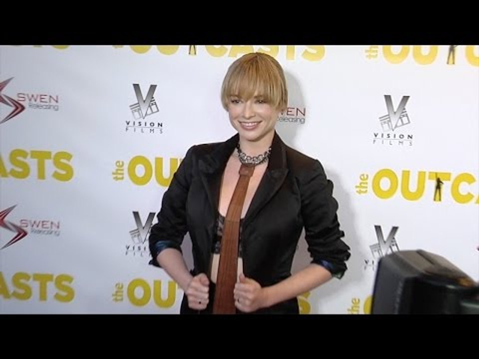 Ashley Rickards "The Outcasts" Premiere Red Carpet