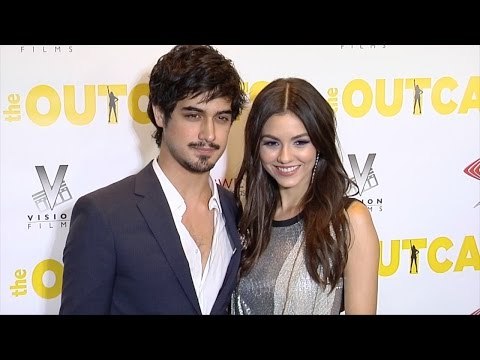 Victoria Justice and Avan Jogia The Outcasts Premiere Red Carpet