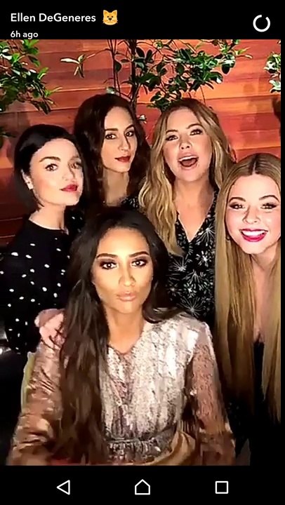 The Ellen Show | Pretty Little Liars cast