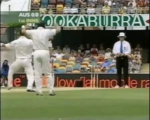 WORST LBW DECISION  PLUMB! another one! Justin Langer vs New Zealand 2001