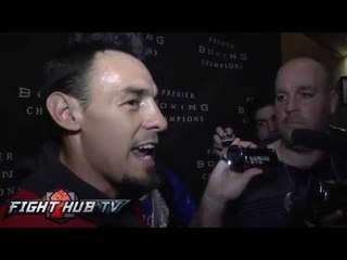 Robert Guerrero "Pacquiao has speed/power to catch Mayweather. Thurman never been battle tested!"