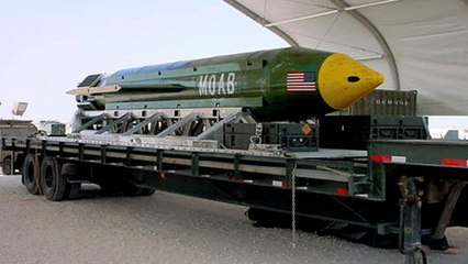 Les USA larguent "la mère de toutes les bombes" en Afghanistan