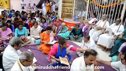 Aniruddha Bapu - Shree Rudrabhishek seva at Shree Aniruddha Gurukeshetram - 06 February 2017