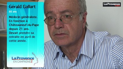 Santé : à 66 ans, Gérald Gallart recherche désespérément  un successeur à Châteauneuf-du-Pape