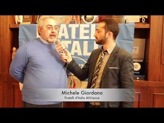 Fratelli d'Italia accoglie Ripa e Giordano. Le interviste di Leccenews24