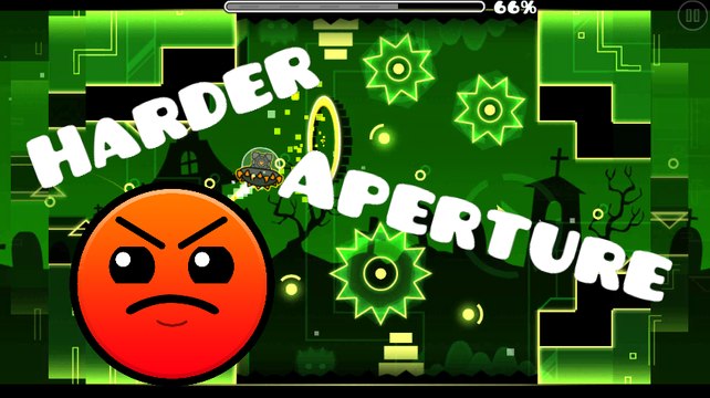 Geometry Dash - Aperture By Lemons [Harder]