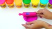 Learning Colours Learn Colors with Play Doh Rainbow Ice Cream asdPopsicle Heart Glitter f