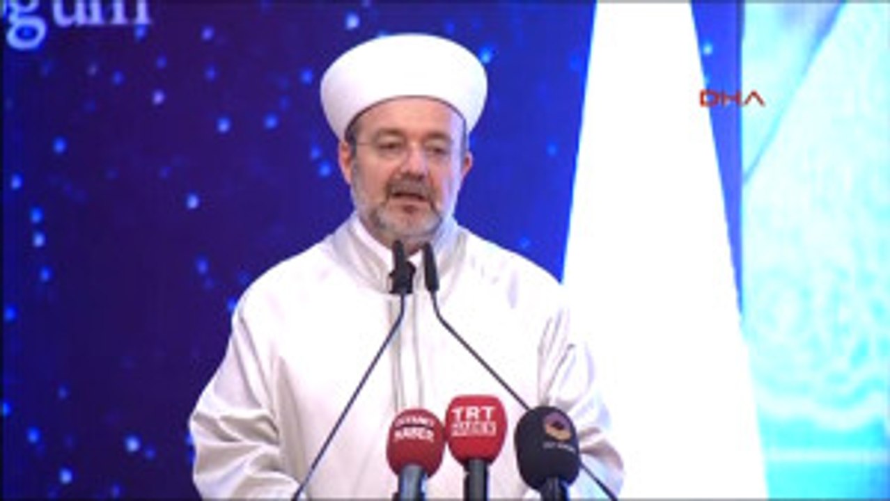 Mehmet Görmez, 'Hz. Peygamber ve Güven Toplumu'...