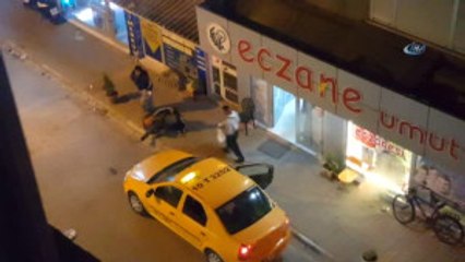 Kadından Kocaya Meydan Dayağı Kameraya Yansıdı