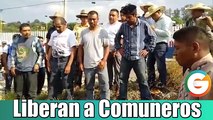 Libres 8 de 9 comuneros de Arantepacua, Michoacán