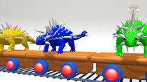 Learn Colors with Dinosaurs Wooden Trs _ Colo