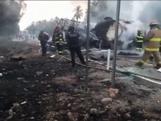 মেক্সিকোতে তেলবাহী লরি ও বাসের সংঘর্ষ, নিহত ২৪