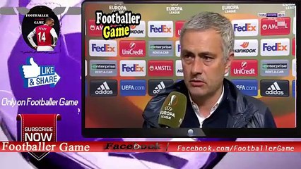 Jose Mourinho Post Match Interview - Anderlecht 1-1 Man Utd