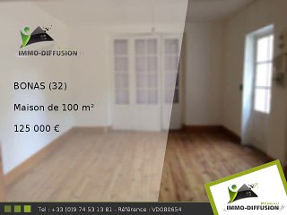 Maison A vendre Bonas 100m2 - 125 000 Euros