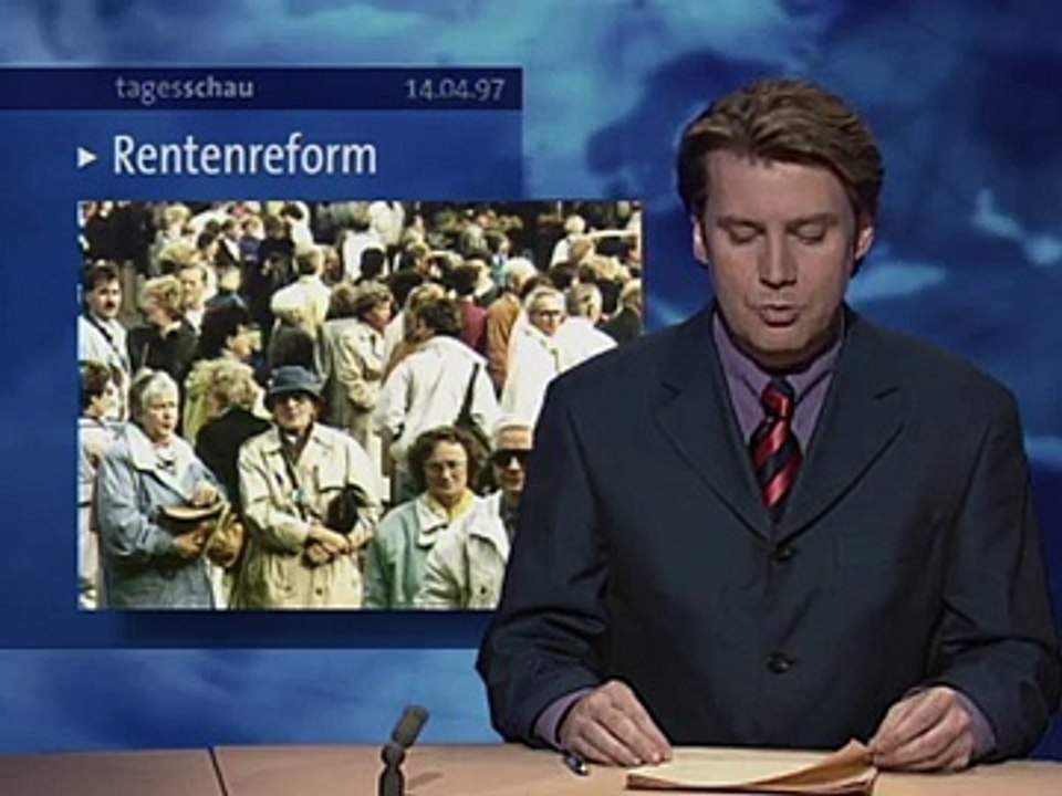 Tagesschau | 14. April 1997 20:00 Uhr (mit Jens Riewa) | Das Erste