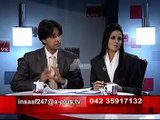 Insaf 24-7 Ep 48 Part 3/4 Guest :  Farooq Amjad Meer ( Advocate of Supreme Court )