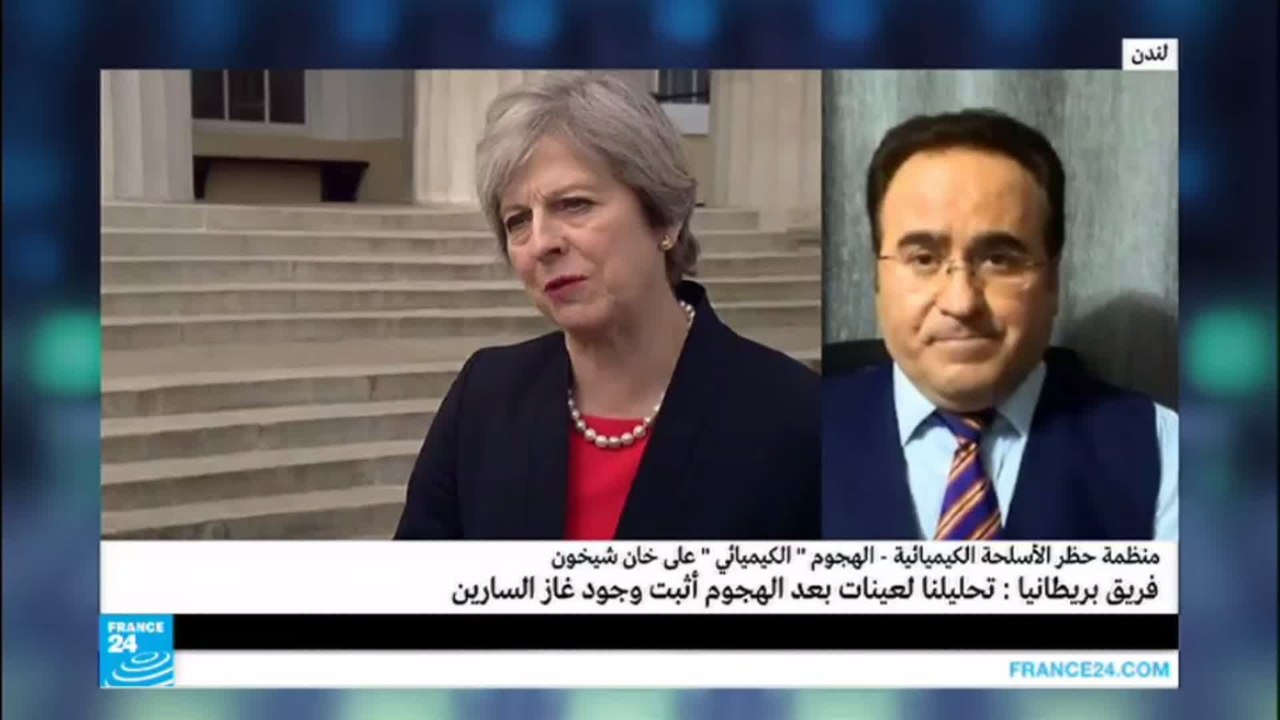 تيريزا ماي: النظام السوري مسؤول عن الهجوم بغاز سام