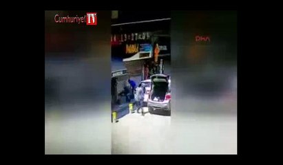 Kağıthane'deki kuyumcu soygunu güvenlik kamerasında